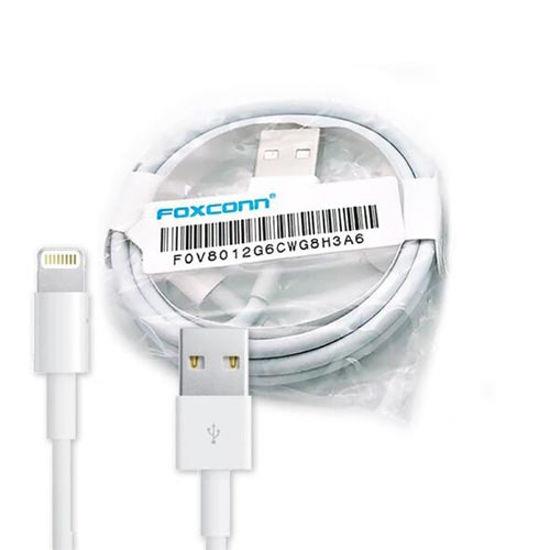 کابل شارژ USB به لایتنینگ Foxconn مدل FOV8A54 طول 1 متر